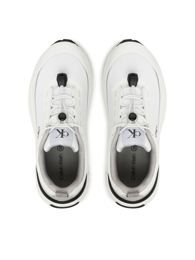 Calvin Klein Снікерcи Calvin Klein Low Cut Lace-Up Sneaker V3X9-83171-1844 D Білий