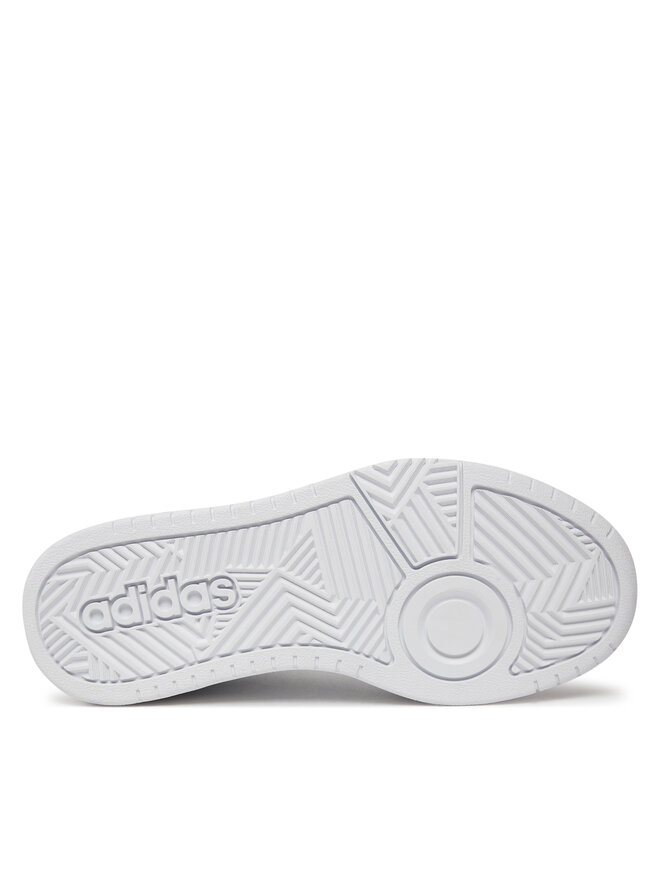 adidas Sneakersy adidas Hoops 3.0 Mid Lifestyle Basketball Classic Vintage ID9838 Bílá