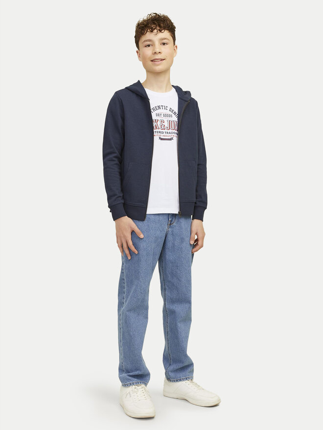 Jack&Jones Junior Jack&Jones Junior Marškinėliai Logo 12258876 Balta Regular Fit
