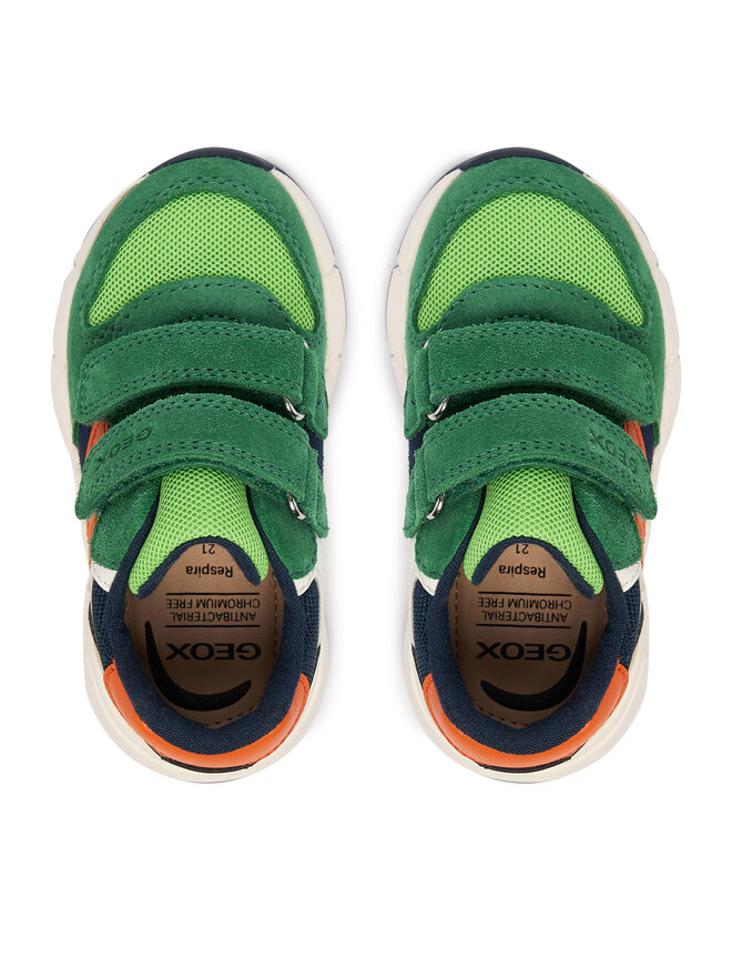 Geox Sneakers Geox B Flexyper Mini Boy B656GC 01422 C0587 M Grün