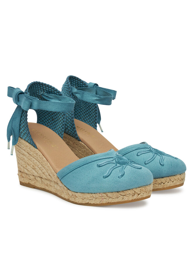 Genuins Espadryle Genuins Vela Sunset G106496 Niebieski