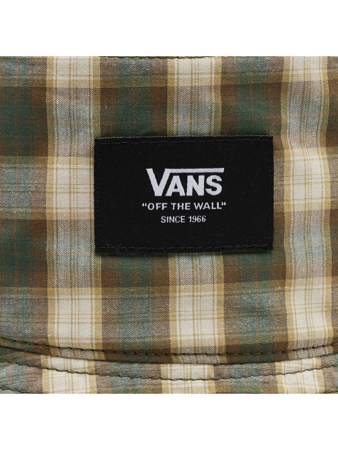 Vans Kapelusz Vans Vans Patch Bucket VN0A7S96BDX1 Zielony