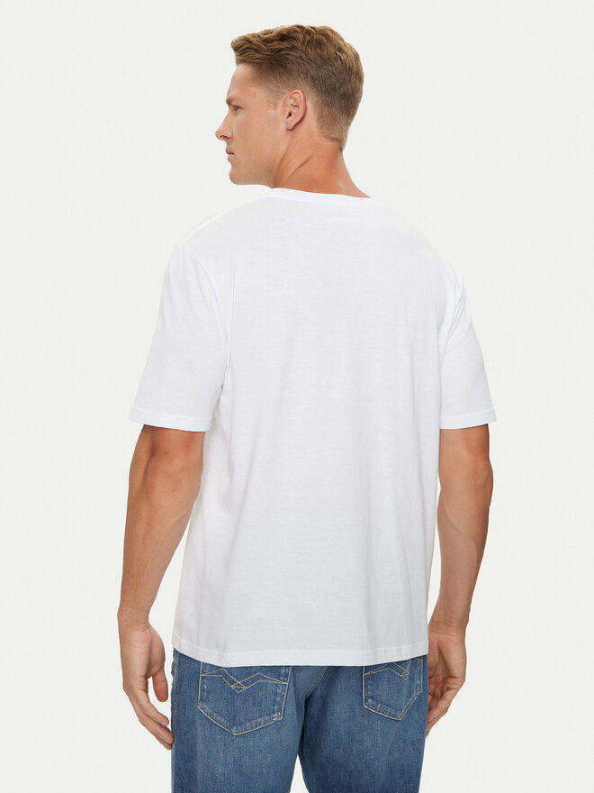 Jack&Jones Jack&Jones Set od 3 majice Under 12248076 Bijela Standard Fit
