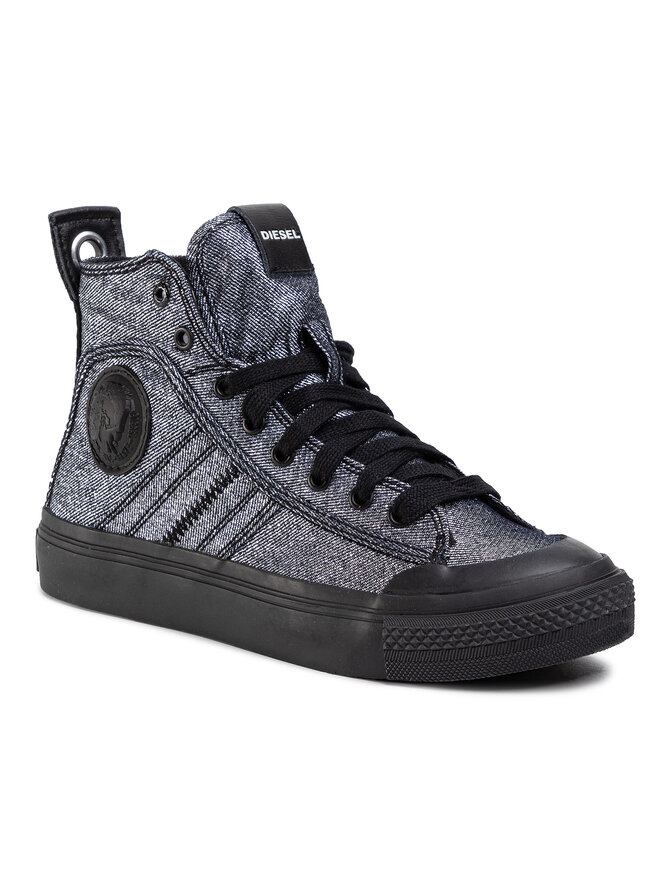 Sneakersy Diesel S-Astico Mid Lace W Y01932 P3007 H7808 Stříbrná | eobuv.cz