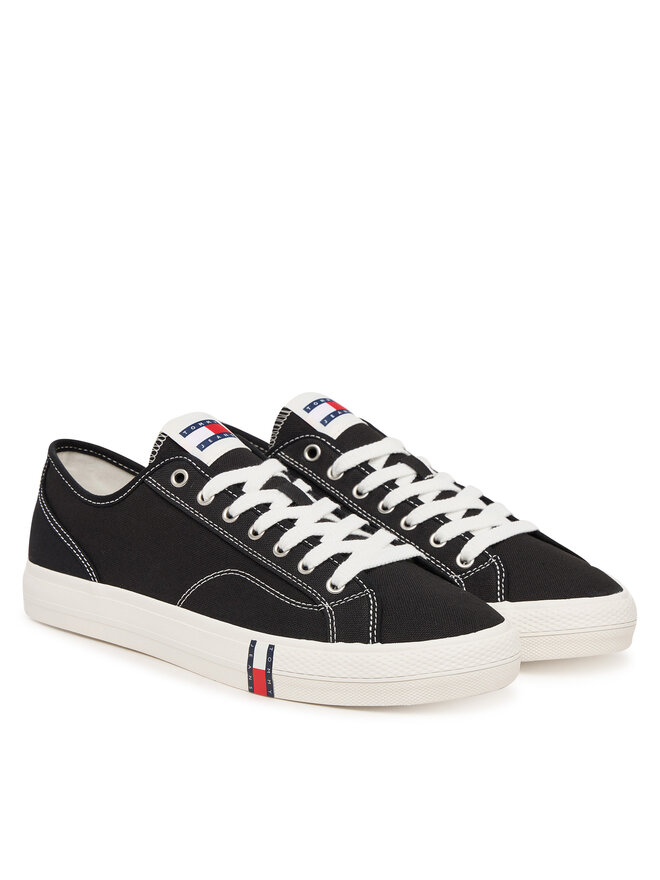 Tommy Jeans Sneakers aus Stoff Tommy Jeans Archive Vulc Y2K EM0EM01674 Schwarz