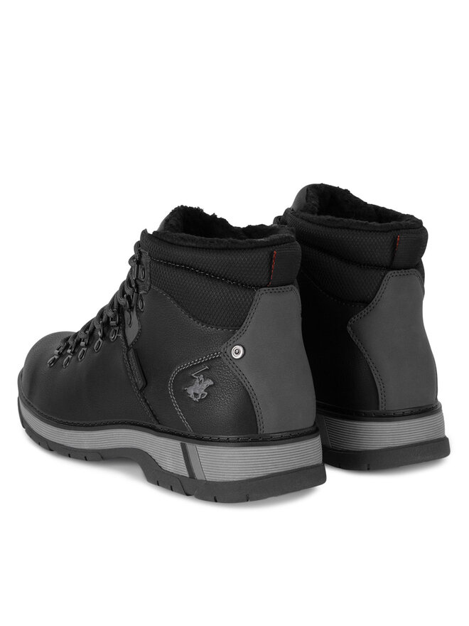 Beverly Hills Polo Club Botines planos Beverly Hills Polo Club 23AB514 Negro