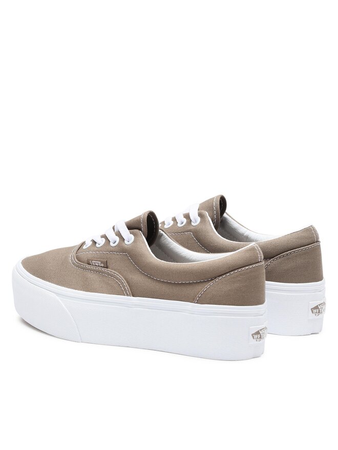 Sneakers aus Stoff Vans Era Stackform VN0A5JLZ1NU1 Braun | eschuhe.de