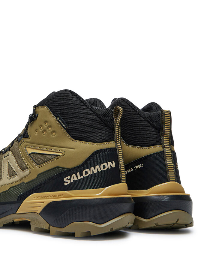 Salomon Trekkingi Salomon X Ultra 360 Mid Gore-Tex L47447700 Zielony