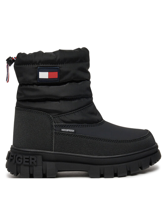 Tommy Hilfiger Botas de nieve Tommy Hilfiger Fur Boot T3X5-33715-1695 M Negro