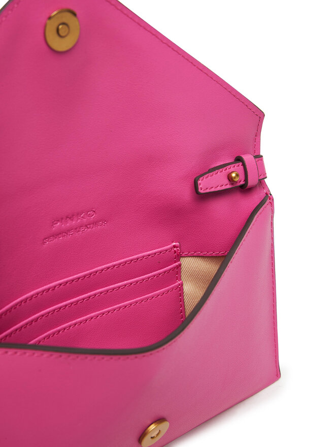 PINKO Сумка PINKO Flat Purse Mini AI 25-26 PCPL 105347 A0F1 Рожевий
