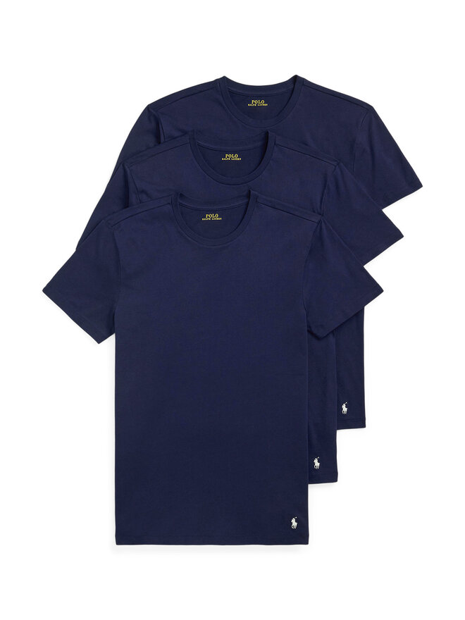 Polo Ralph Lauren Polo Ralph Lauren Набір з 3 футболок 714830304015 Cиній Regular Fit