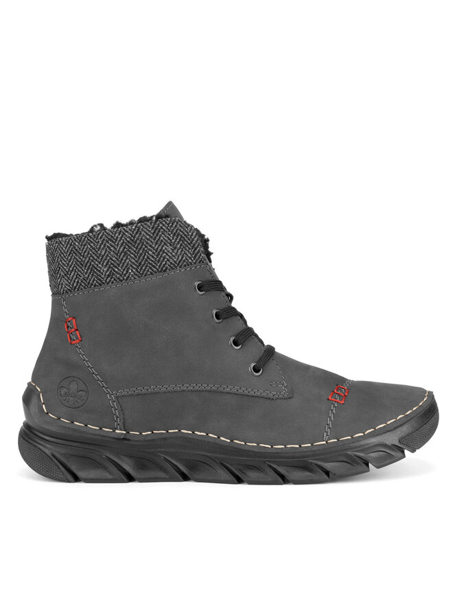 Rieker Μποτάκια Rieker 55031-45 Γκρι