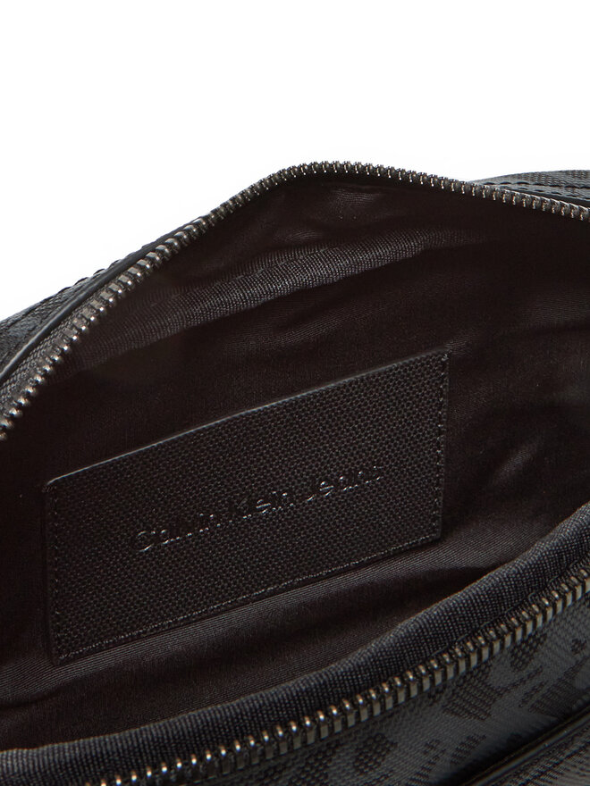 Calvin Klein Jeans Τσαντάκι Calvin Klein Jeans Matte Aop Camera Bag 22 LV04G3114G Μαύρο