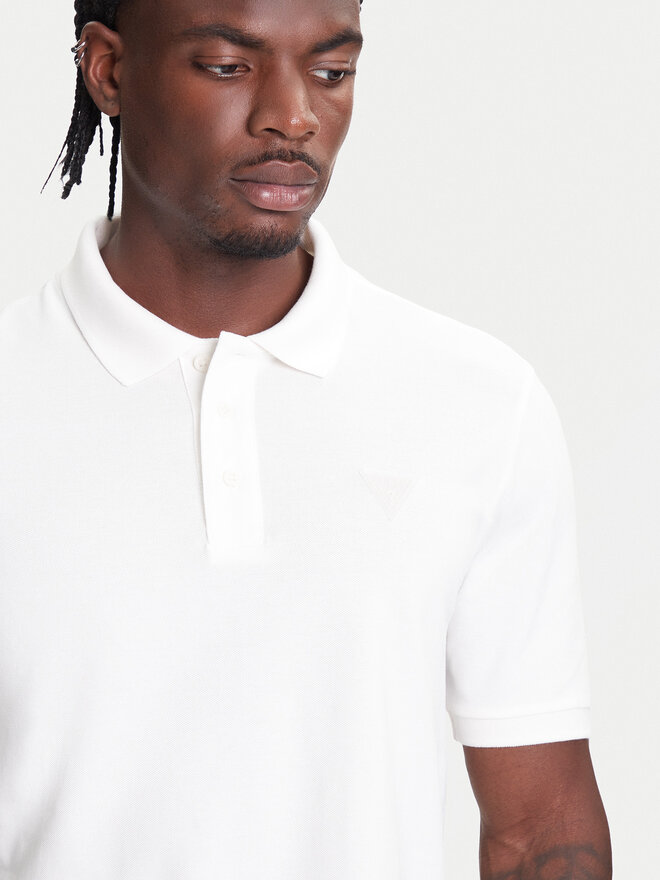 Guess Guess Poloshirt Z5YP02 K9WF1 Weiß Regular Fit
