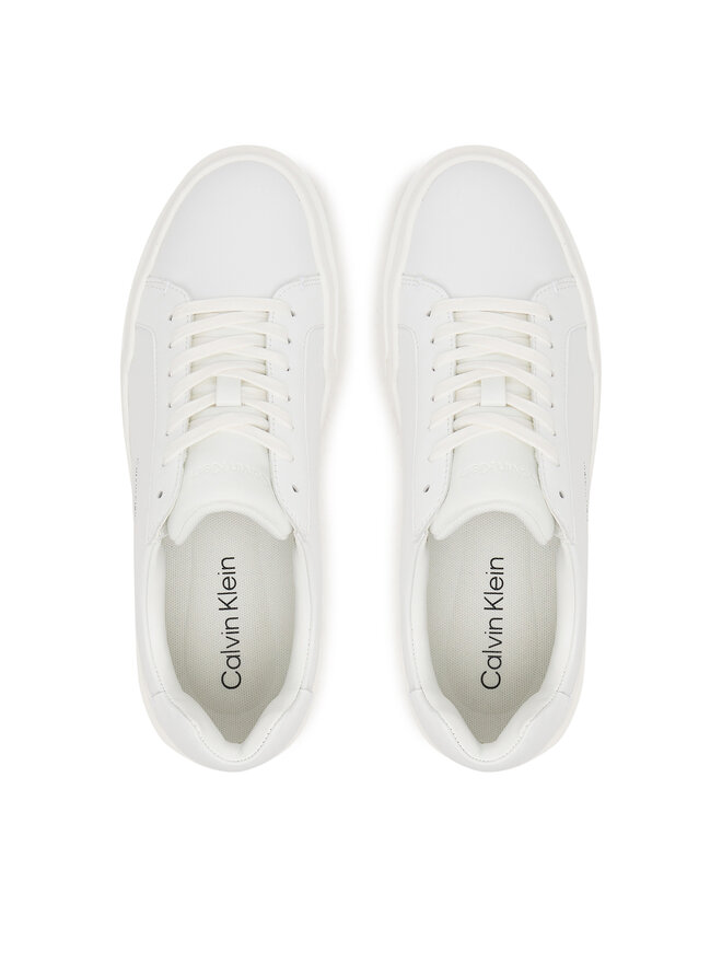 Calvin Klein Αθλητικά Calvin Klein Chunky Cupsole Laceup Lth Wn YW0YW01947 Λευκό