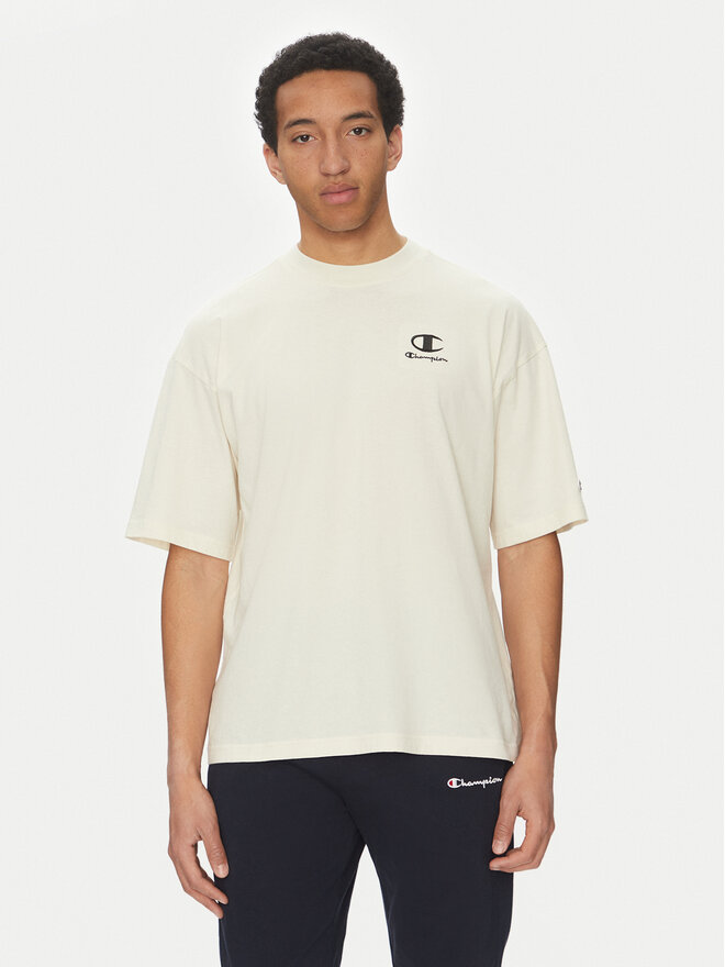 Champion Champion Camiseta 221257 Écru Regular Fit