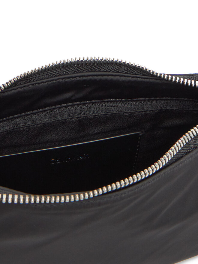 Calvin Klein Jeans Τσάντα Calvin Klein Jeans Satin Nylon Small Shoulder Bag LV04K3219G Μαύρο
