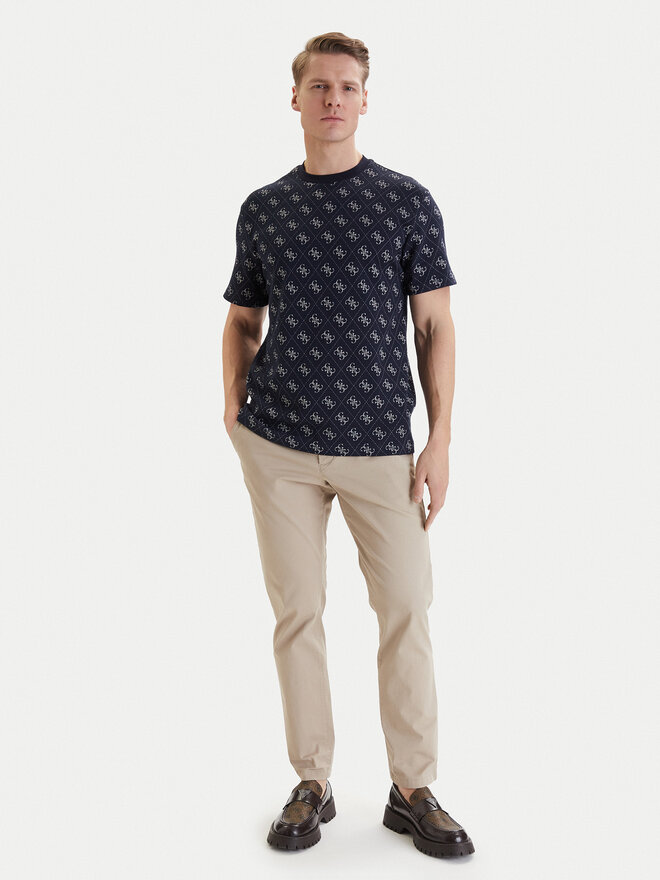 Guess Guess Футболка M6GP34 K3200 Cиній Relaxed Fit