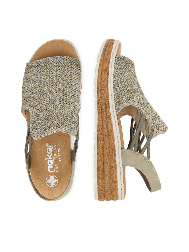 Rieker Sandalen Rieker CEO-62741-52 Grün