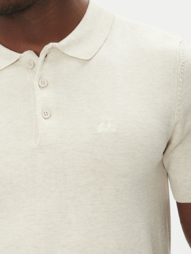Lindbergh Lindbergh Pólóing 30-800159 Bézs Slim Fit