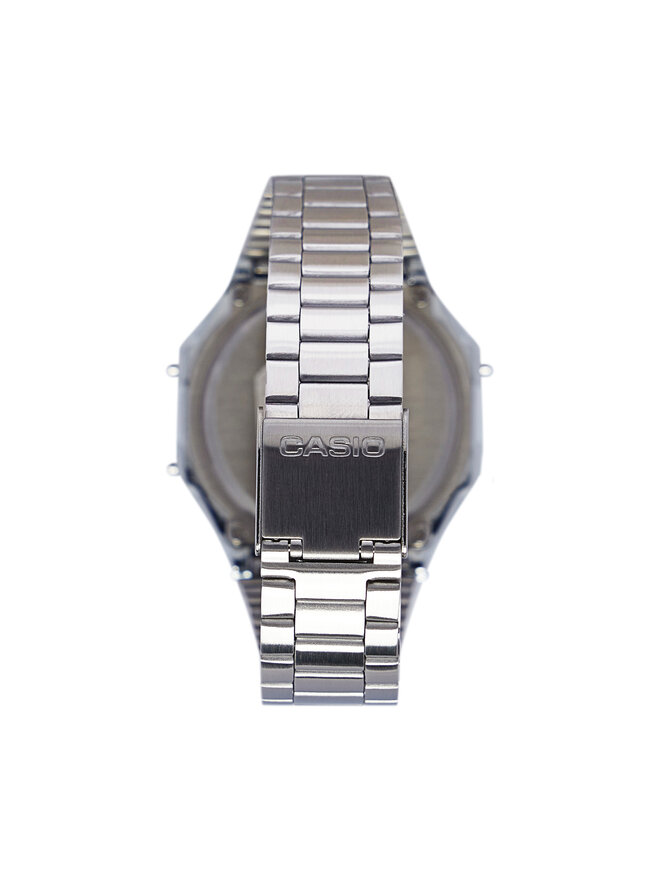 Casio Zegarek Casio A168WERB-2AEF Srebrny