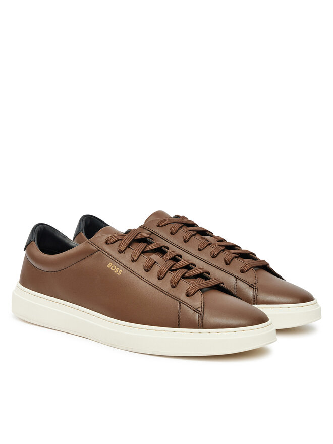 BOSS Sneakersy BOSS Kieran 50536480 Hnedá