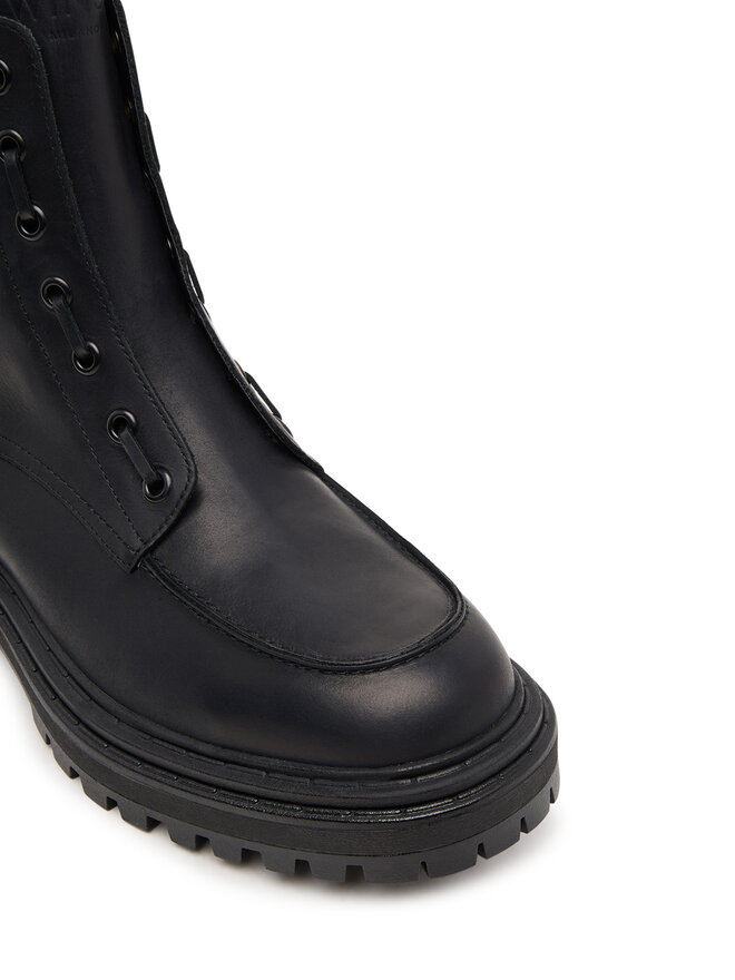 TWINSET Bokacsizma TWINSET 252TCP184 Fekete