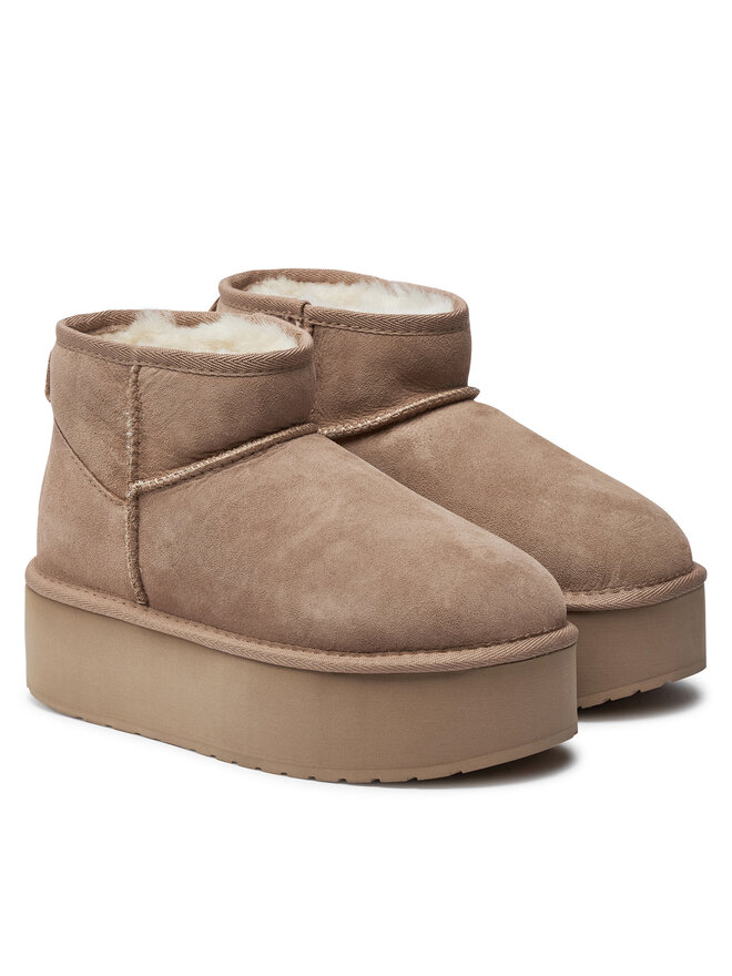 EMU Australia Schneeschuhe EMU Australia Stinger Micro Flatform W13082 Beige