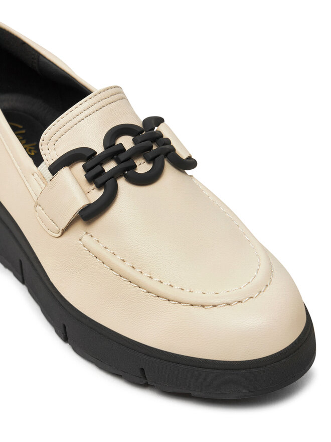 Clarks Półbuty Clarks Loriini Izzy 26179804 Écru