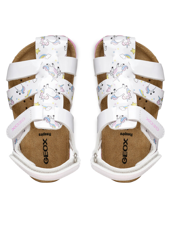 Geox Sandali Geox B Sandal Chalki B452RA 0FCHH C1000 M Bela