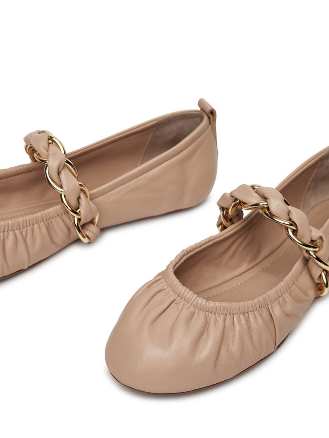 Marella Балетки Marella Matteo 2513521096200 Бежевий