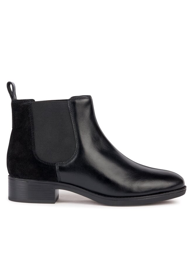 Geox Ghete Jodhpur Geox D Felicity D36G1B 04322 C9999 Negru
