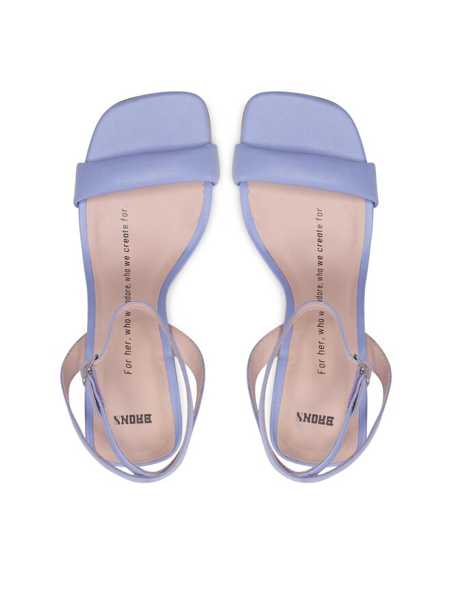 Bronx Sandały Bronx Aladin-Sandal 84945-A Fioletowy