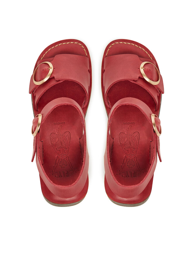 Fly London Sandalen Fly London Eblifly P145238004 Rot