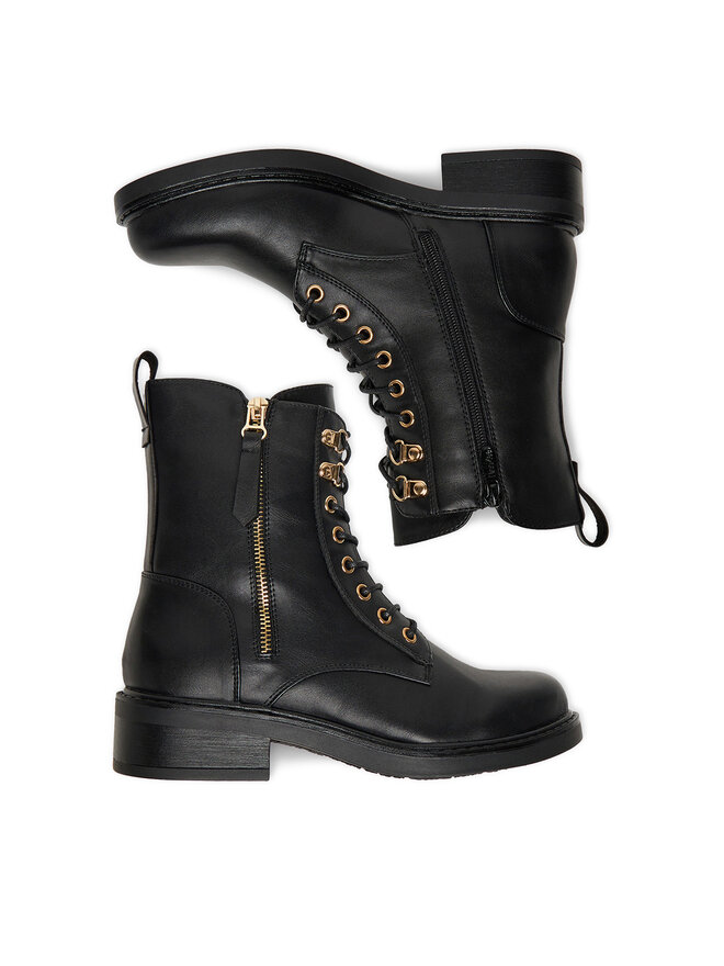 DeeZee Schnürschuhe DeeZee HX24022-1 Schwarz