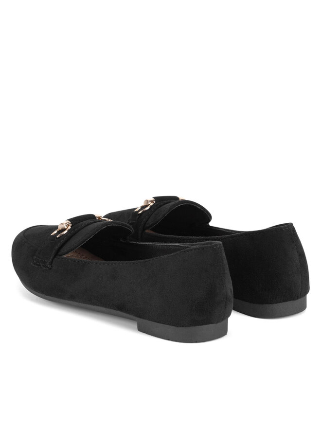 DeeZee Мокасини DeeZee QHS-3 Черен
