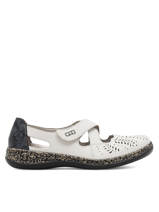 Rieker Halbschuhe Rieker 46375-60 Weiß