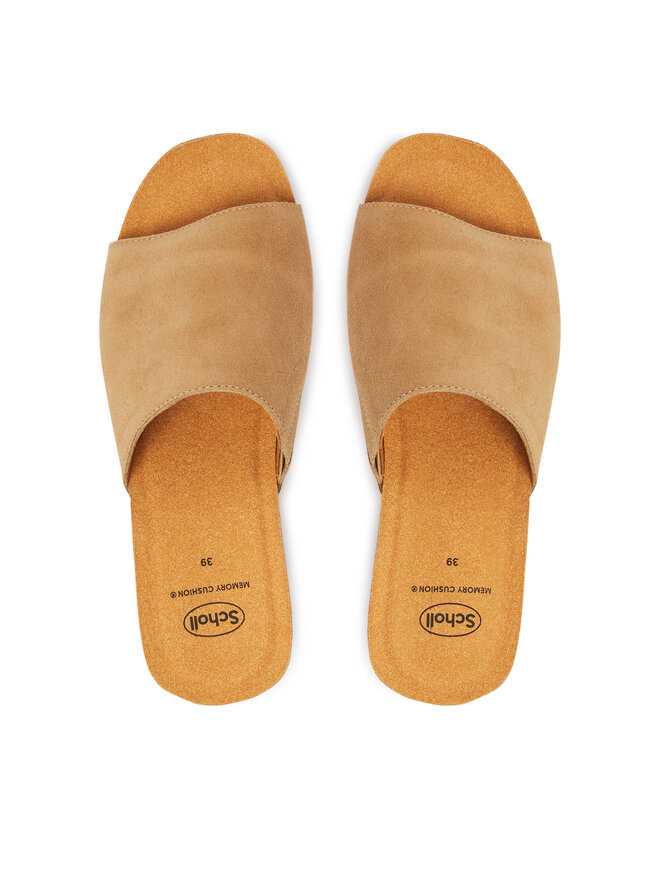 Scholl Pantoletten Scholl Vegas Mule MF00885 Beige