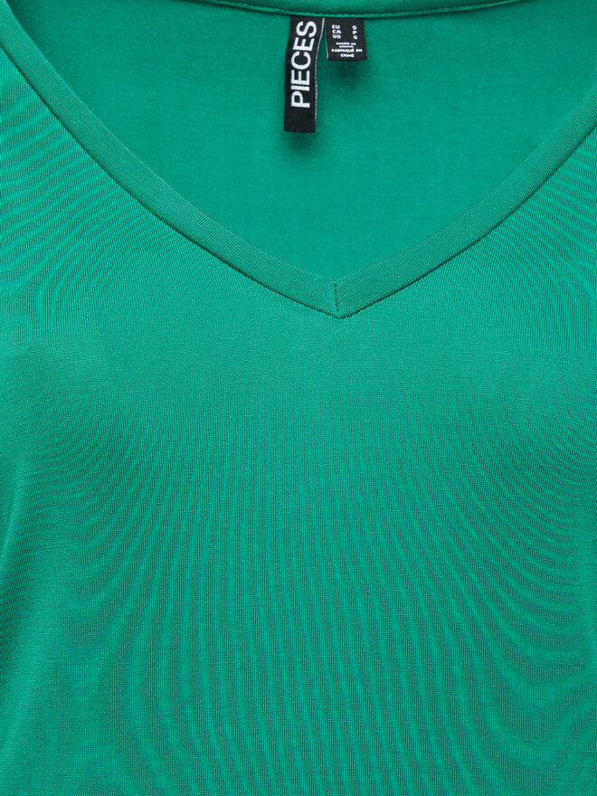 Pieces Pieces Camiseta 17095260 Verde Regular Fit