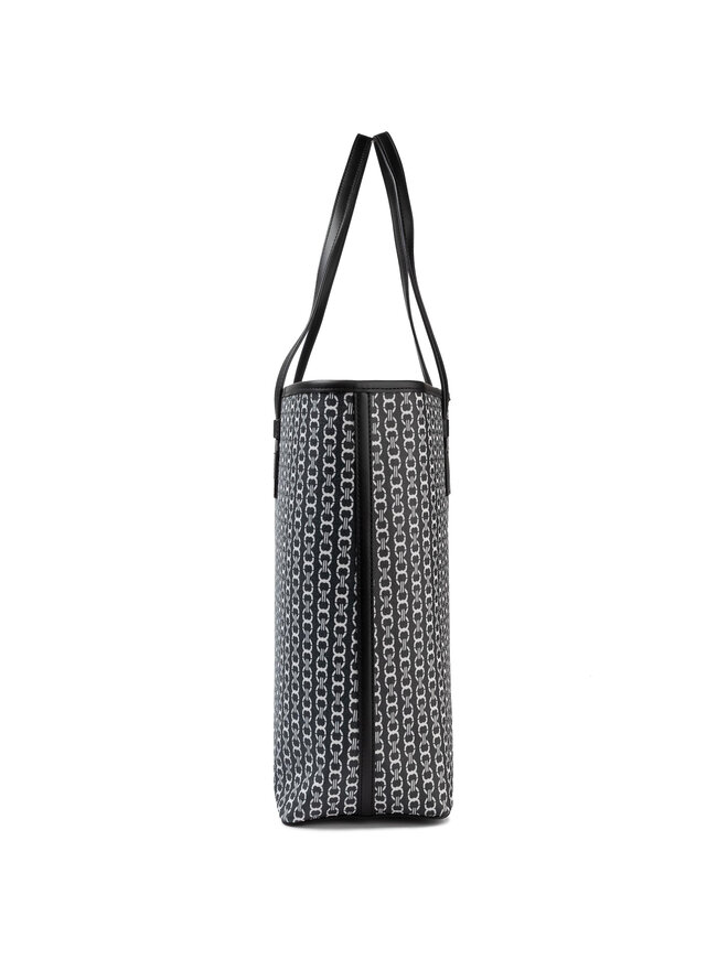 Tory Burch Handtasche Tory Burch Gemini Link Convas Tote 53303 Schwarz