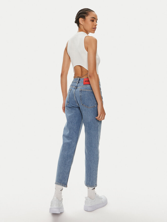 HUGO Hugo Топ Sepinn 50514314 Бежевий Slim Fit