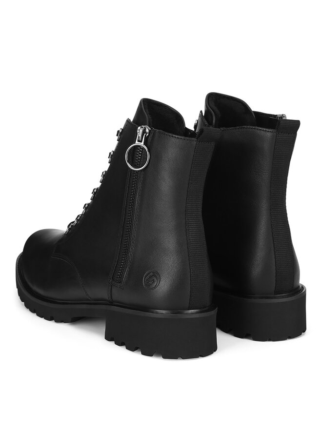 Remonte Schnürschuhe Remonte D8671-01 Schwarz