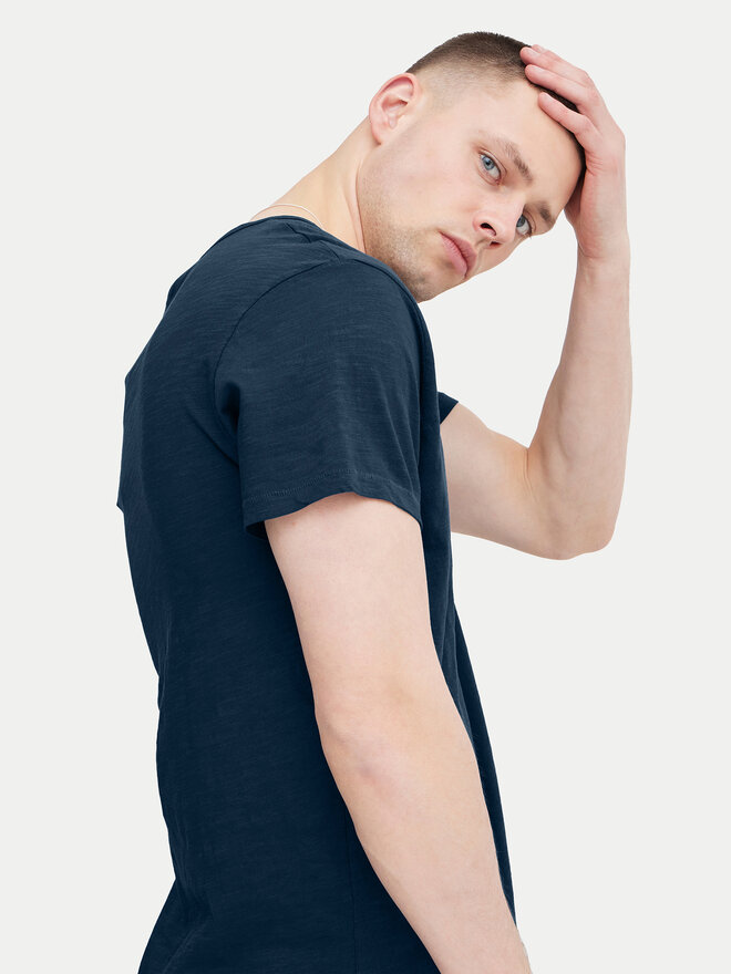 Blend Blend T-Shirt 20717013 Σκούρο μπλε Regular Fit
