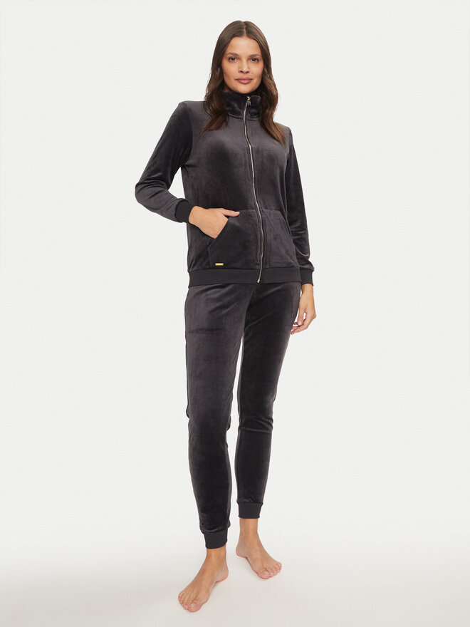 Selmark Selmark Pyjama P9074 Grau Regular Fit