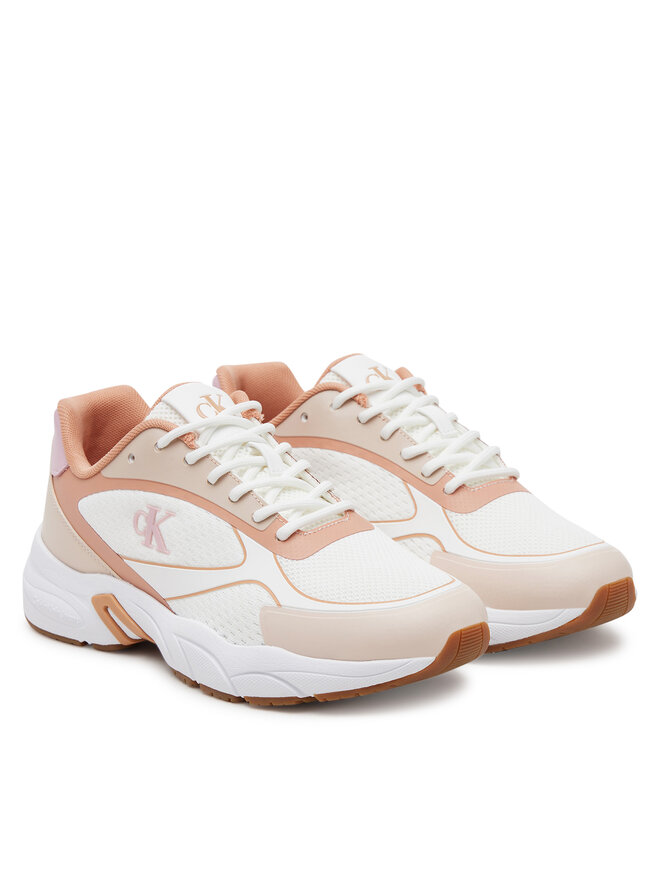 Calvin Klein Jeans Tenisice Calvin Klein Jeans Retro Tennis Knit Mg YW0YW01887 Bijela