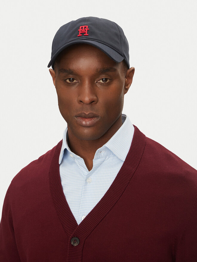 Tommy Hilfiger Cappellino Tommy Hilfiger Imd Color 6 Panel AM0AM13542 Blu scuro