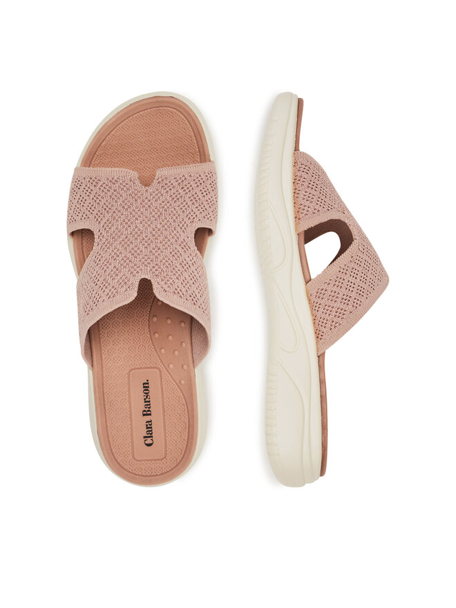 Clara Barson Pantoletten Clara Barson R25SS02834 Rosa