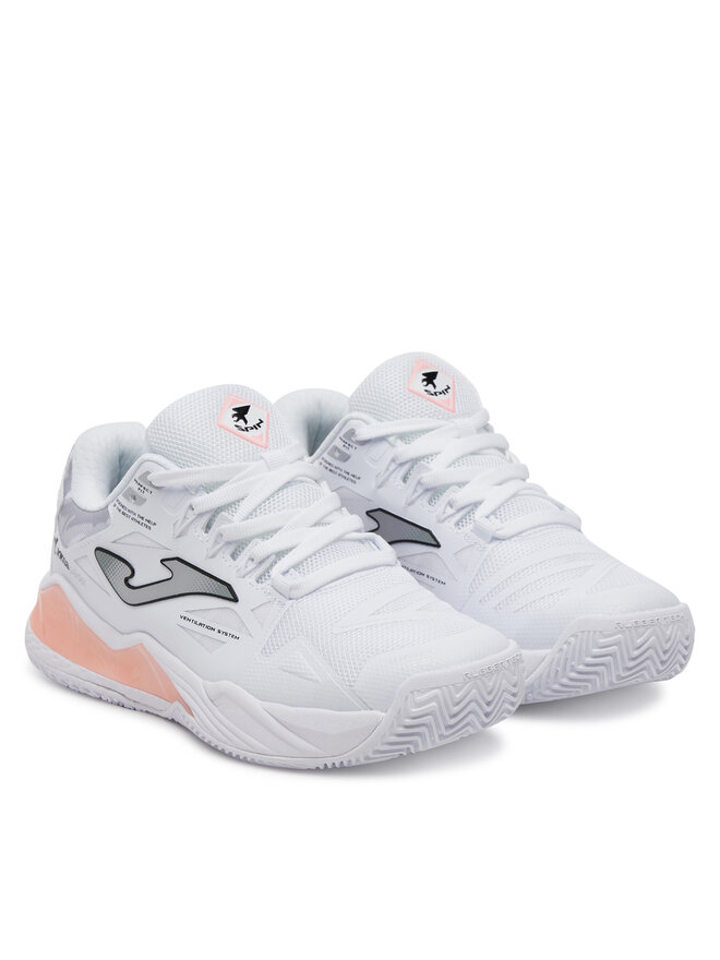 Joma Čevlji za tenis Joma Spin 2502 TSPILS2502O Bela
