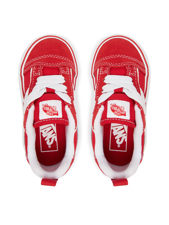 Vans Sneakers aus Stoff Vans Knu Skool Elastic Lace Bo VN000YZYIZQ1 Rot