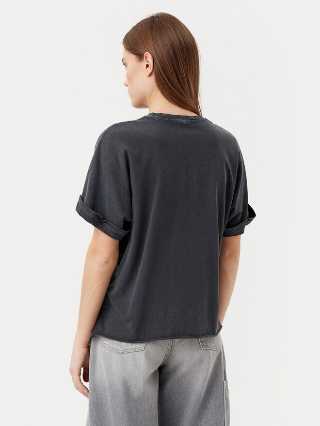 ONLY ONLY Majica Lucy 15339887 Črna Loose Fit
